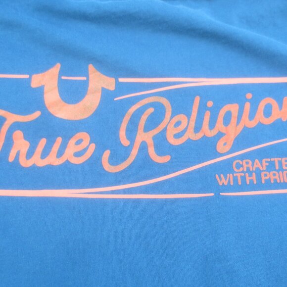 True Religion Jeans Short Sleeved T-Shirt - Size Medium. - Picture 10 of 11